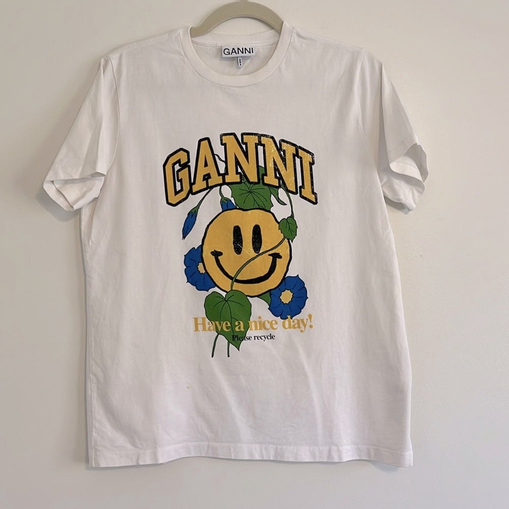 GANNI Have a Nice Day T-shirt